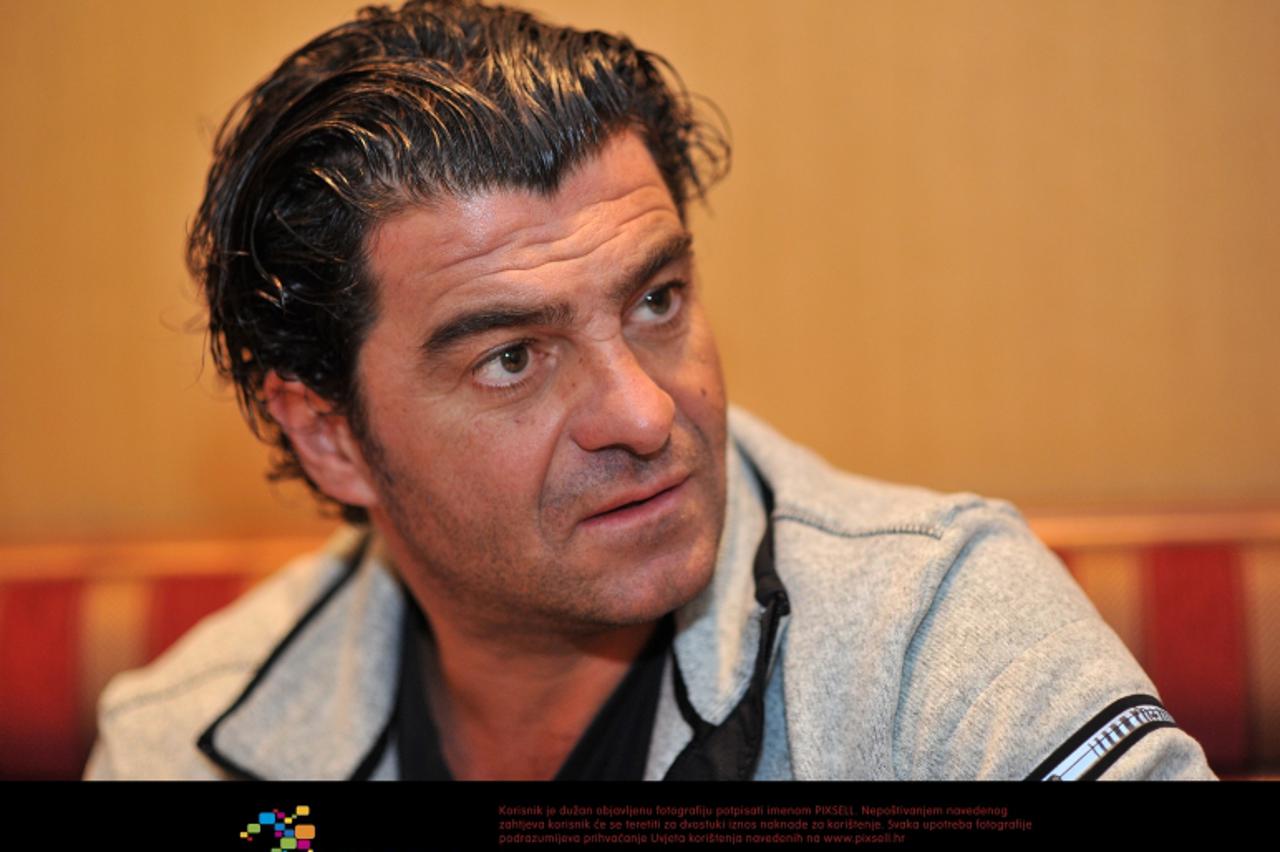 '05.01.2011., Zagreb - Alberto Tomba, talijanski skijas rodjen 1966. u Bologni. Tomba je jedan od najboljih muskih skijasa 80-tih i 90-tih godina proslog stoljeca. Osvojio je tri Olimpijska zlata i dv