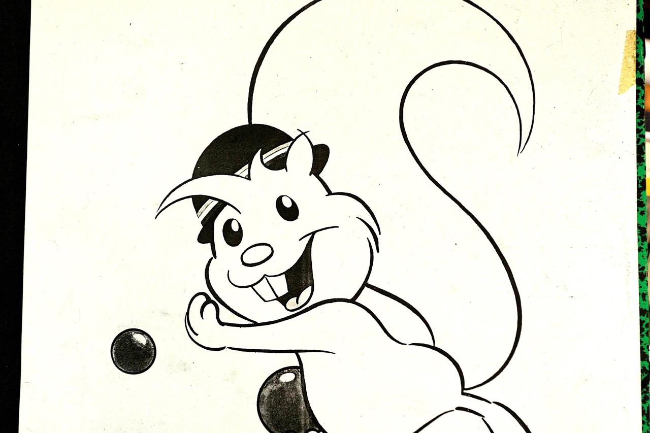 Originalni crtezi Nedjeljka Dragica, redatelja, autora crtanih filmova, karikatura i stripova. Photo: Zarko Basic/PIXSELL