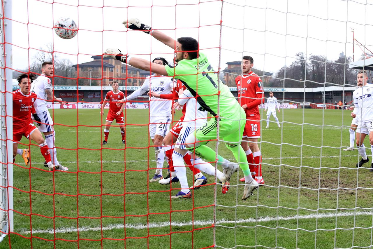 Crawley Town v Leeds United - Emirates FA Cup - Third Round - People's Pension Stadium