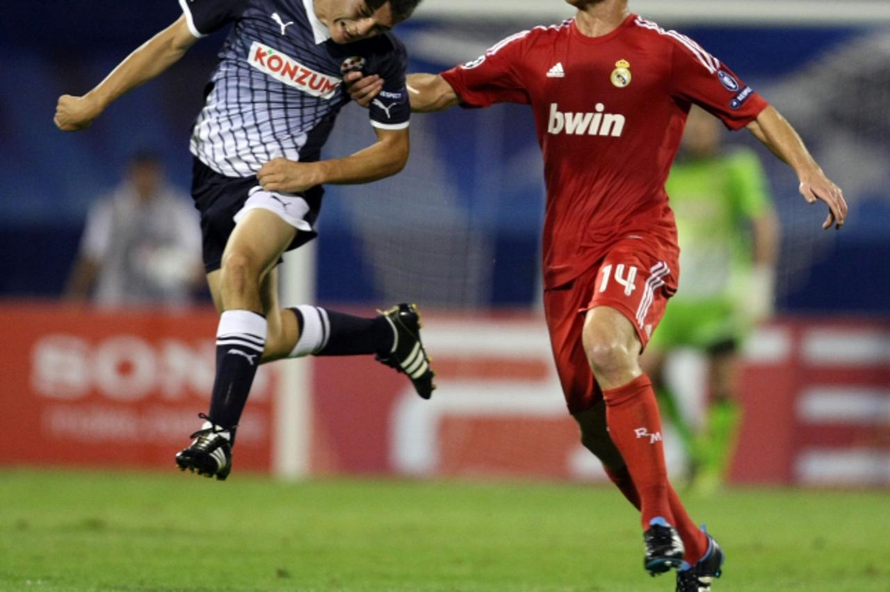\'14. 09. 2011., Zagreb - stadion u Maksimiru, Zagreb - 1. kolo UEFA Lige prvaka, nogometna utakmica GNK Dinamo - Real Madrid.   Photo: Sanjin Strukic/PIXSELL\'