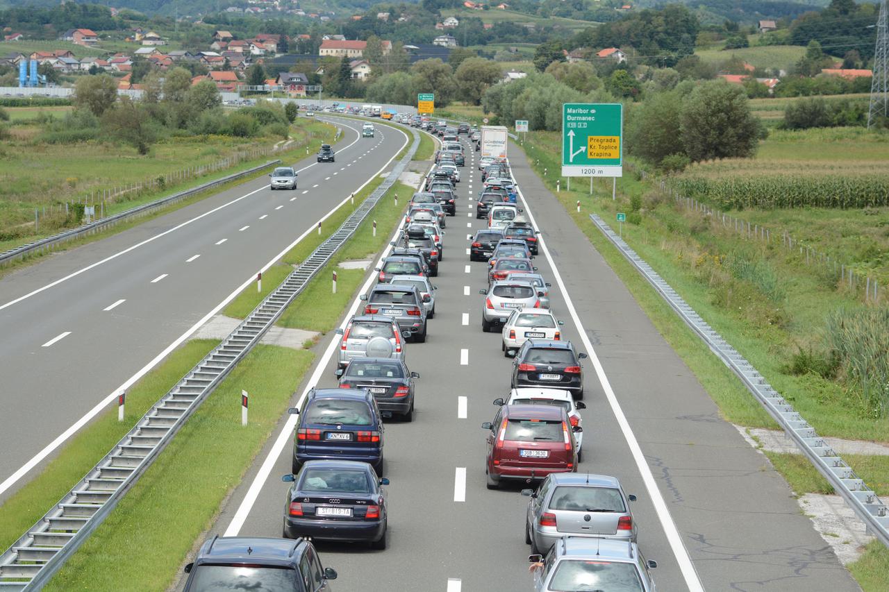 autocesta kolona