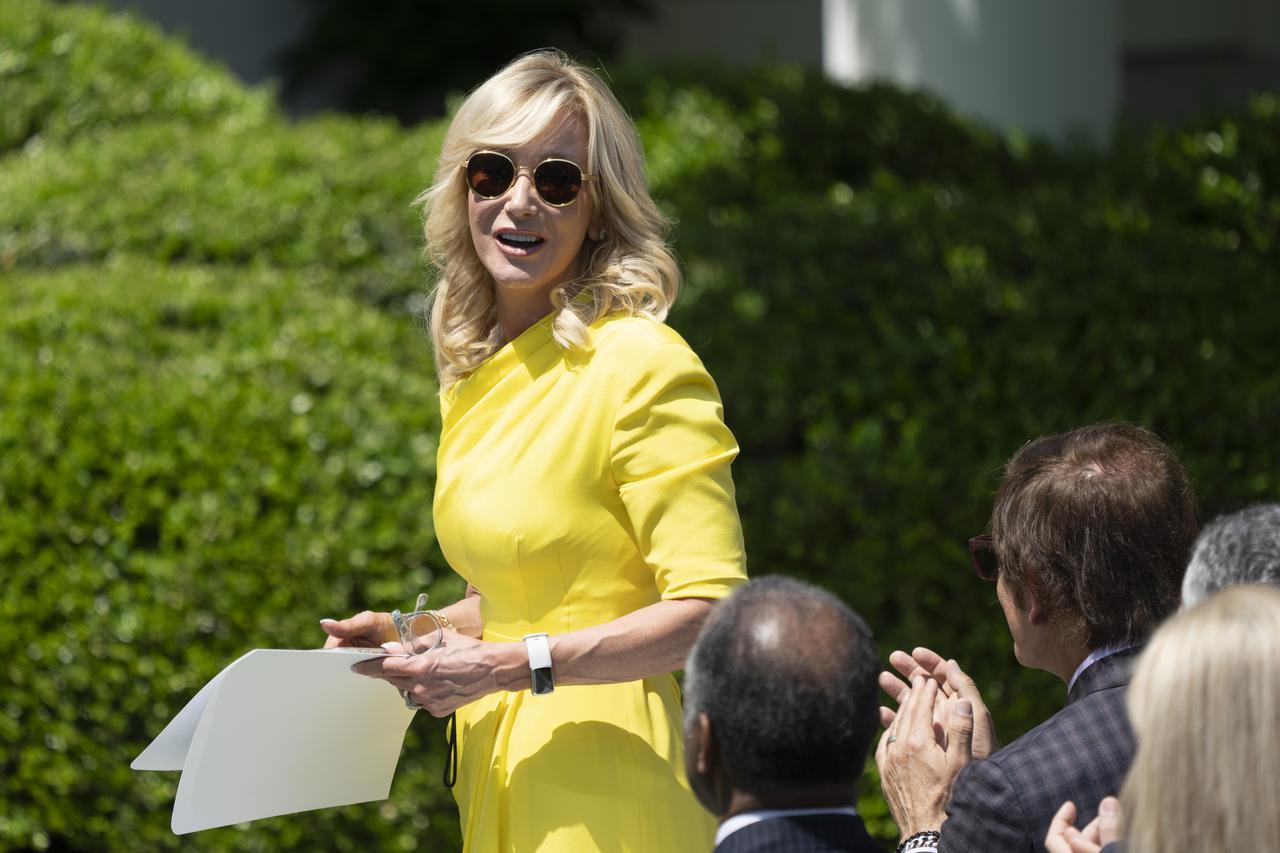 President Donald J Trump participates in a National Day of Prayer