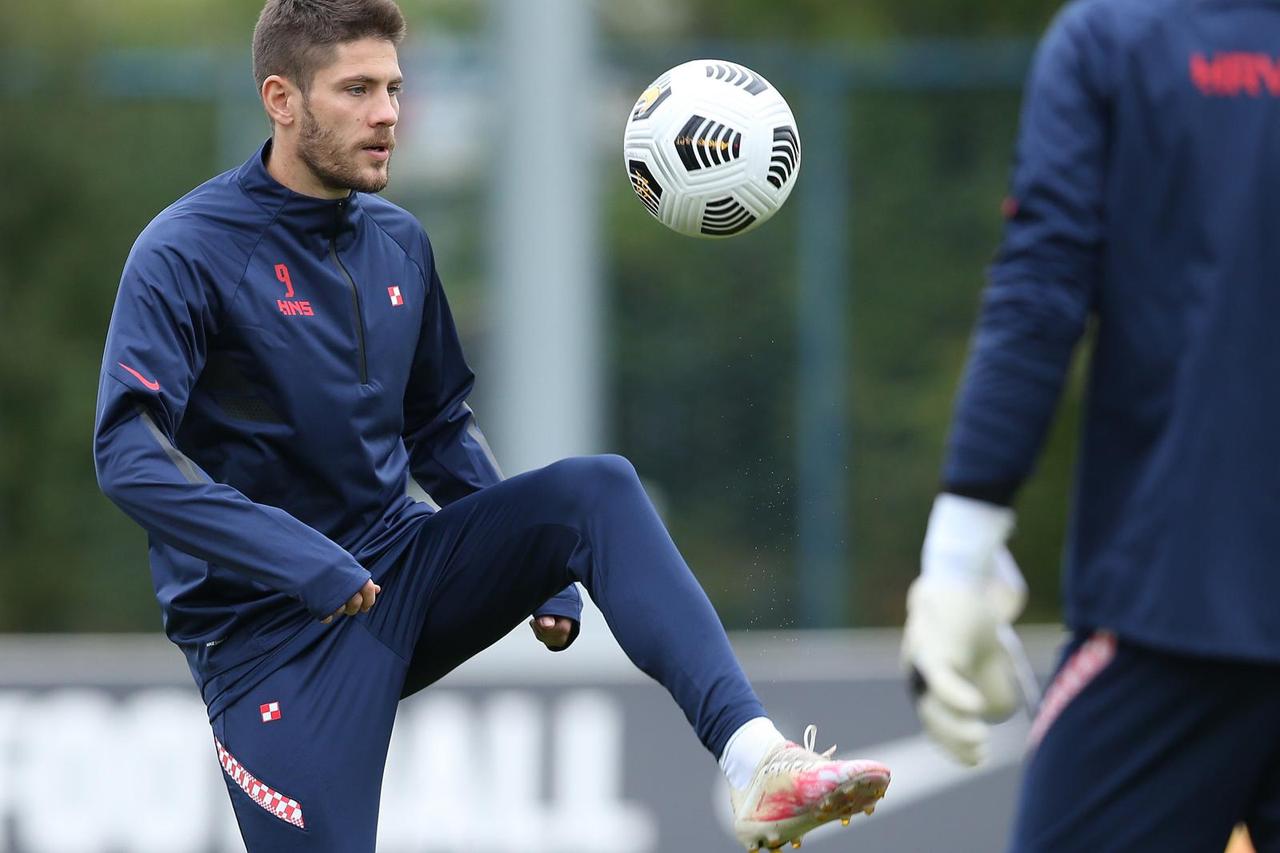 Zagreb: Trening hrvatske nogometne reprezentacije uoči utakmice s Francuskom u Ligi nacija