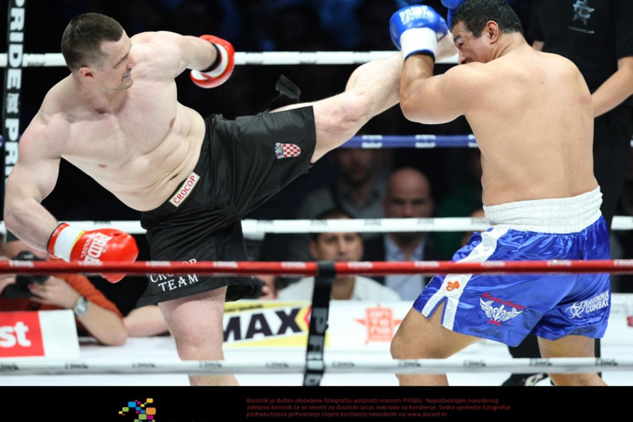 '10.03.2012., Arena Zagreb, Zagreb - Borilacki spektakl Cro Cop Final Fight. Mirko Filipovic vs Ray Sefo. Photo: Sanjin Strukic/PIXSELL'