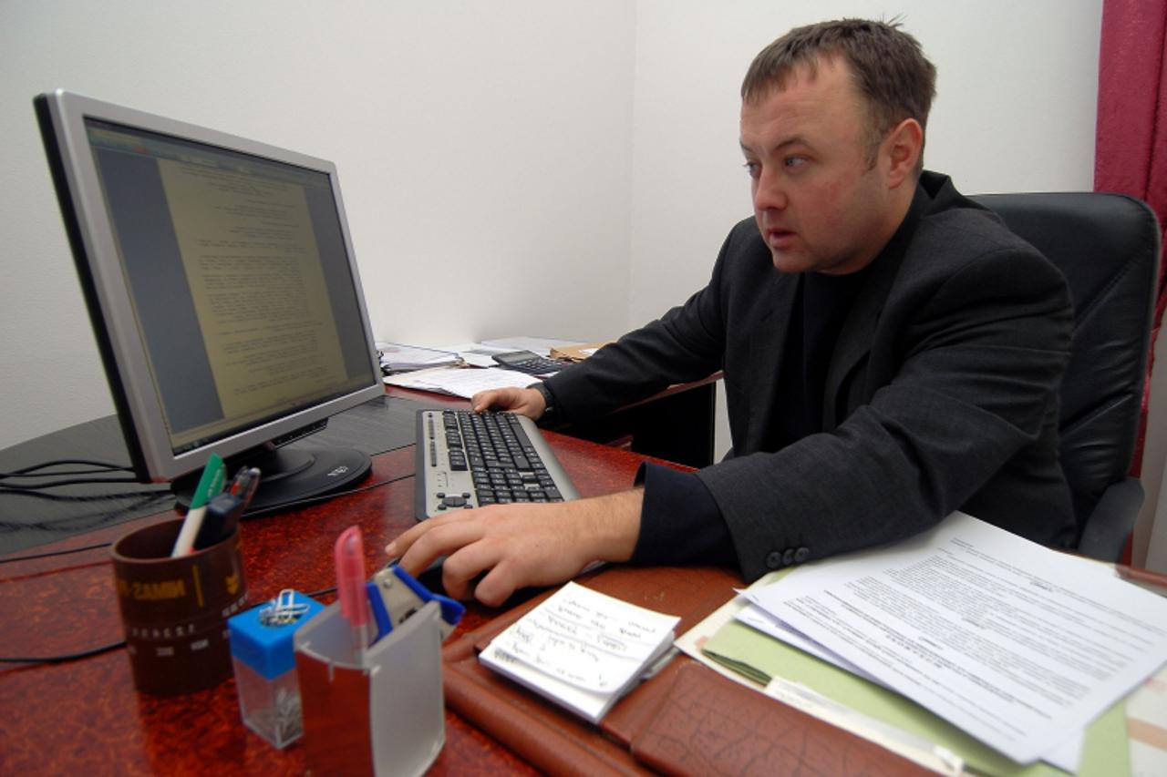 'varazdin/medjimurje varazdin, ludbreg, 08.01.08.  problematicni kruzni tok u ludbregu, tomislav osonjacki snimio Marko Jurinec'