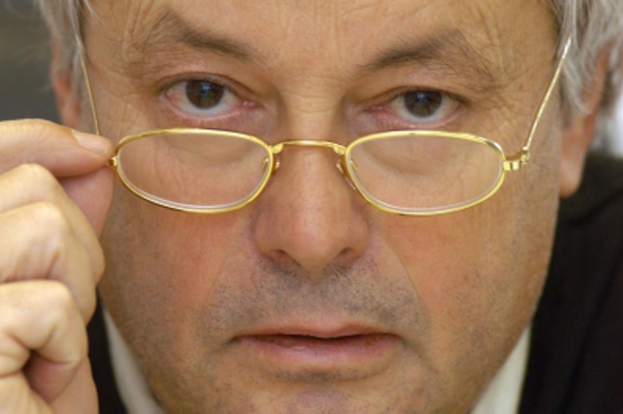 'kultura...zagreb....27.10.2003 slobodan snajder  snimio robert anic'