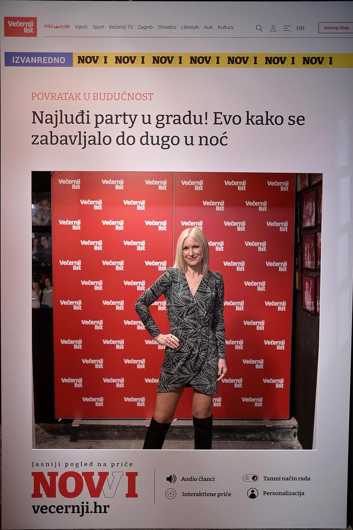 Voditeljica Uršula Tolj.