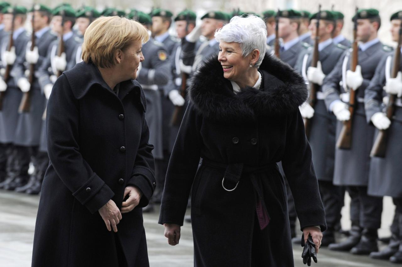 Jadranka Kosor i Angela Merkel