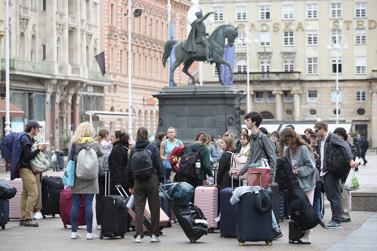 Zagreb: Sve više mladih turista