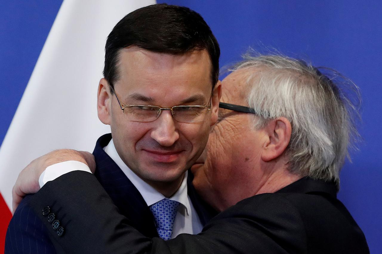 Juncker i Morawiecki