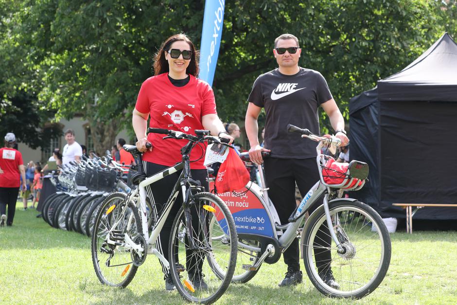 Zagreb: Pripreme uoči starta jubilarne 40. Večernjakove biciklijade