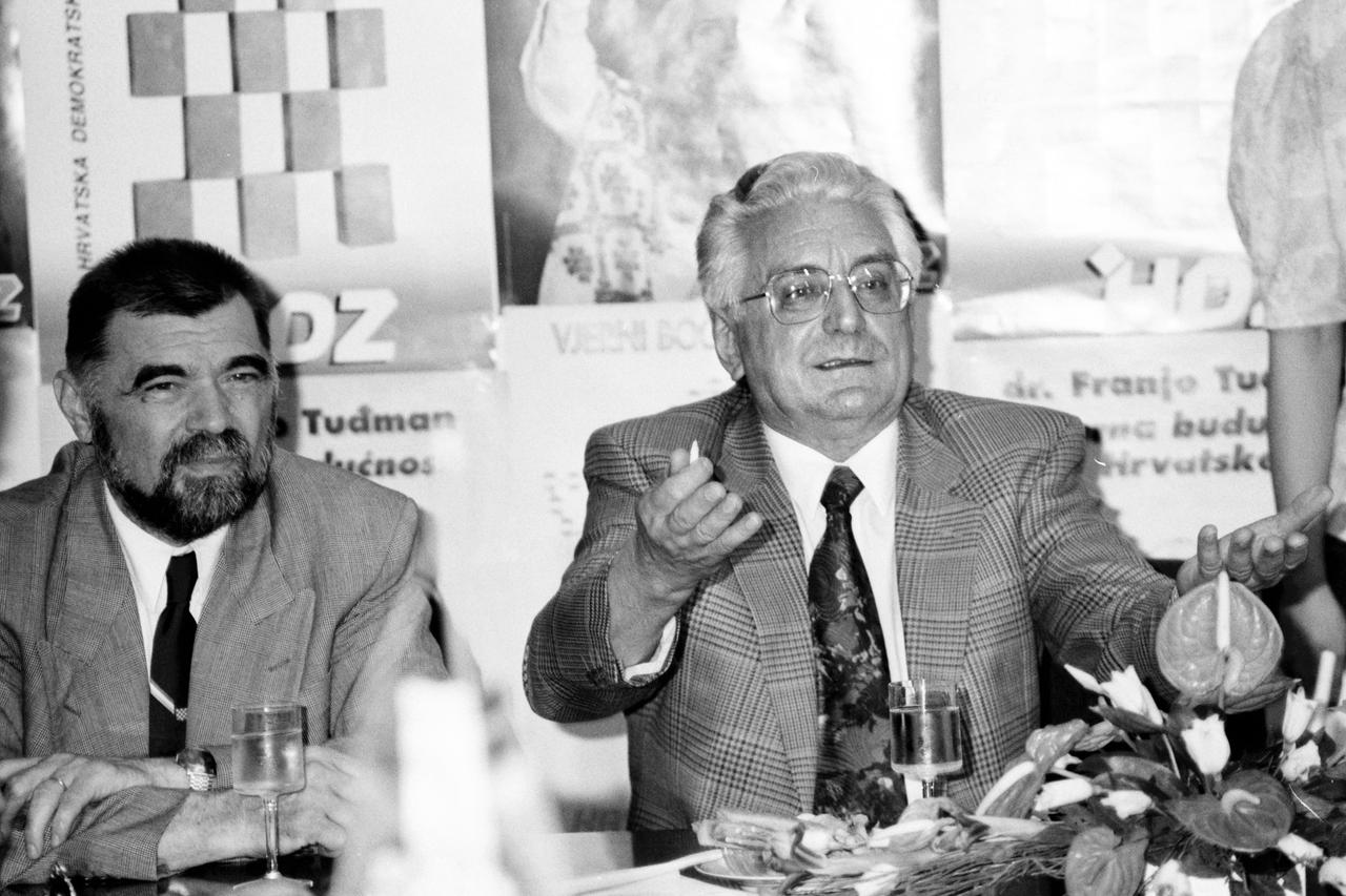 Stipe Mesić i Franjo Tuđman