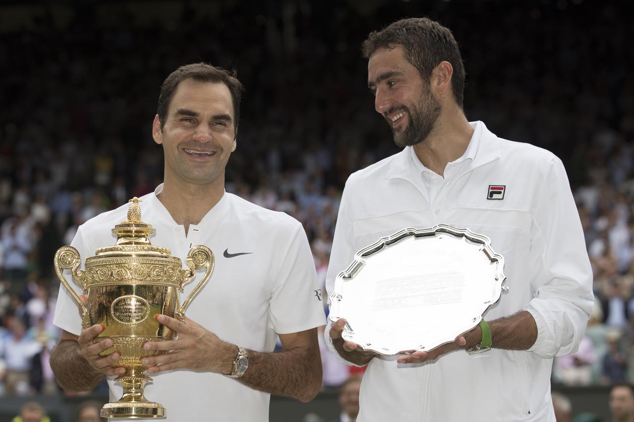 marin Čilić i Roger Federer