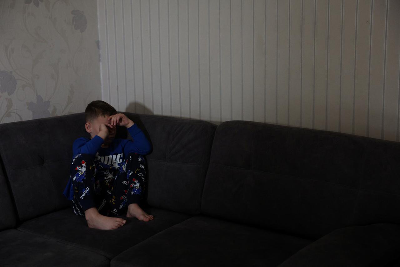 The Wider Image: Childhood shaped by war for two Ukrainian brothers