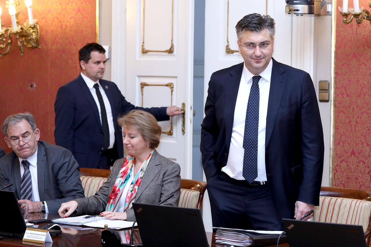 Zagreb: U Banskim dvorima održana 88. sjednica Vlade