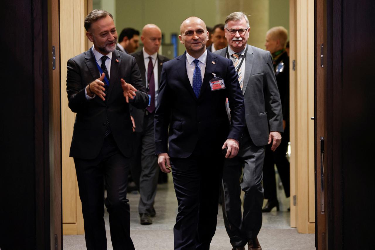 NATO defence ministers' meeting, in Brussels