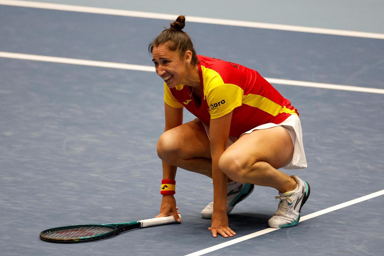 FILE PHOTO: Billie Jean King Cup Qualifiers - Group B - Spain v Brazil