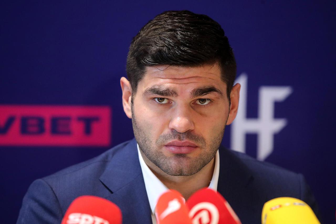 Zagreb: Filip Hrgović uoči borbe protiv Scotta Alexandera 