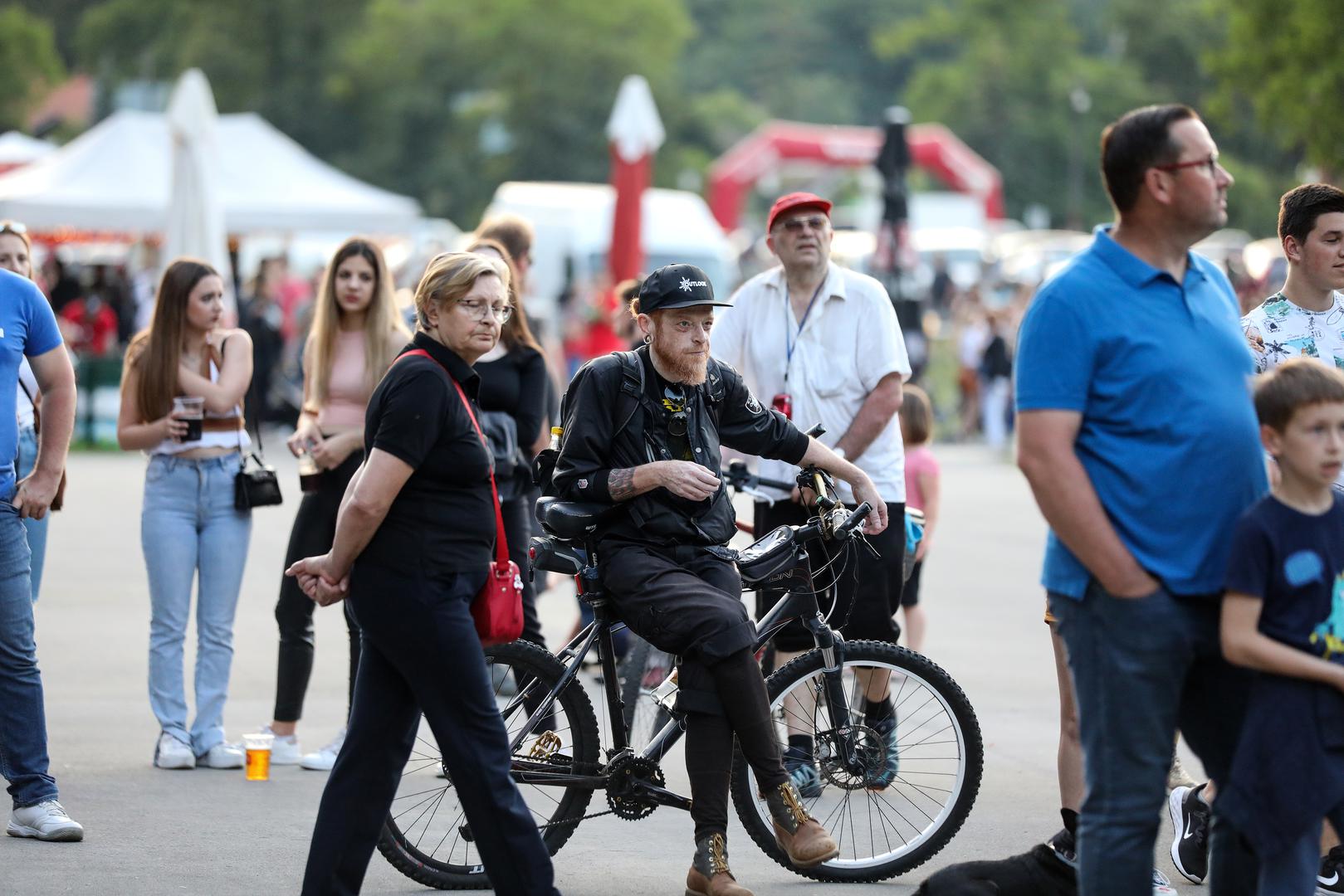11.06.2022., Samobor - Vecernjakova biciklijada. Koncert Detour.  Photo: Emica Elvedji/PIXSELL