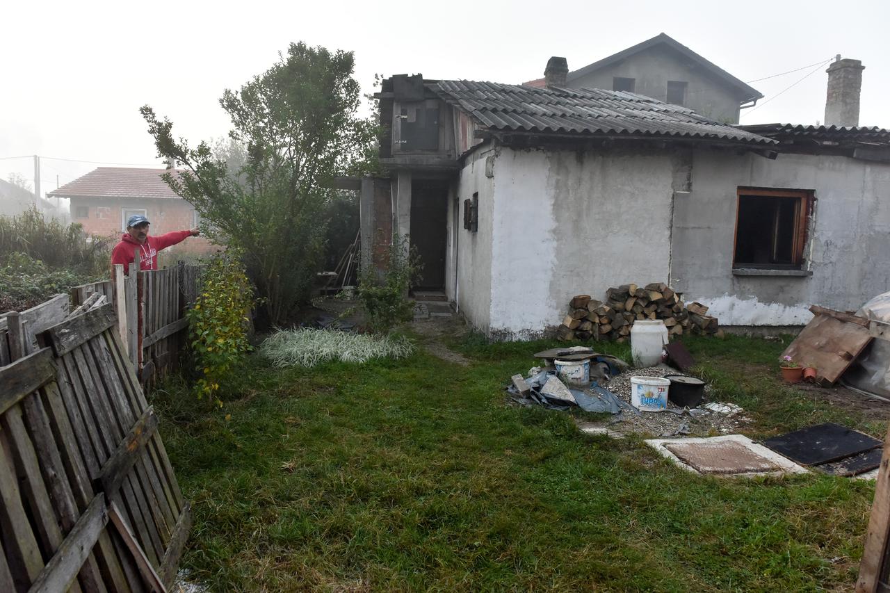 Požar kuće u Kozari putevima u Zagrebu