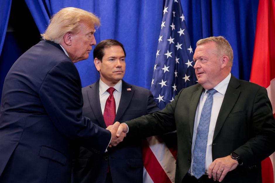 US President Trump signs a deal on Greenland's security during the 81st United Nations General Assembly