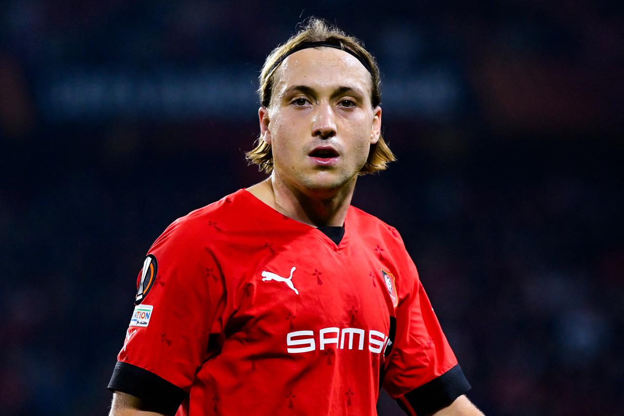 Match de Ligue Europa opposant le Stade rennais FC au Dynamo Kiev au stade Roazhon Park à Rennes