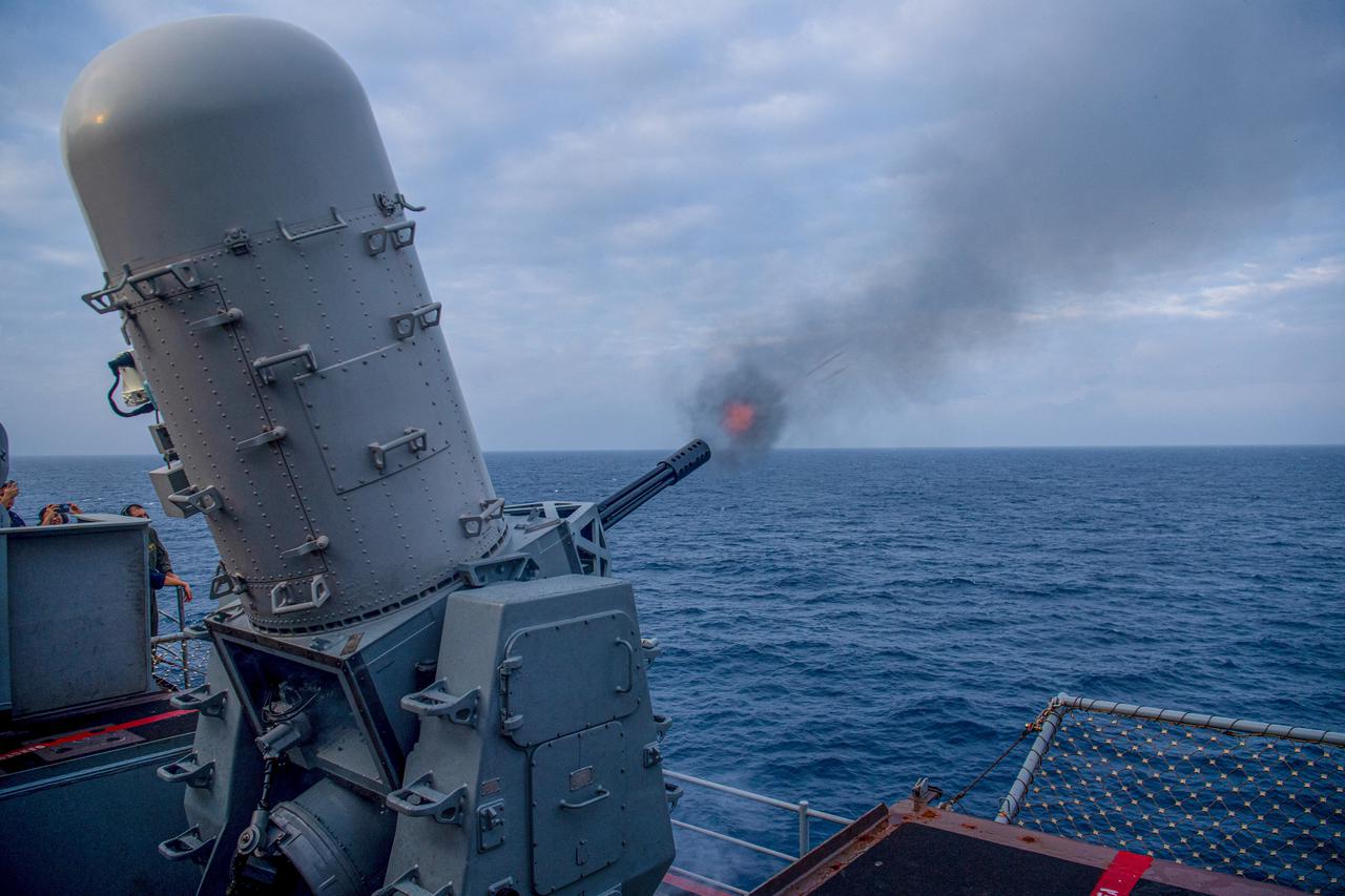 USS Nimitz Holds Drills In South China Sea