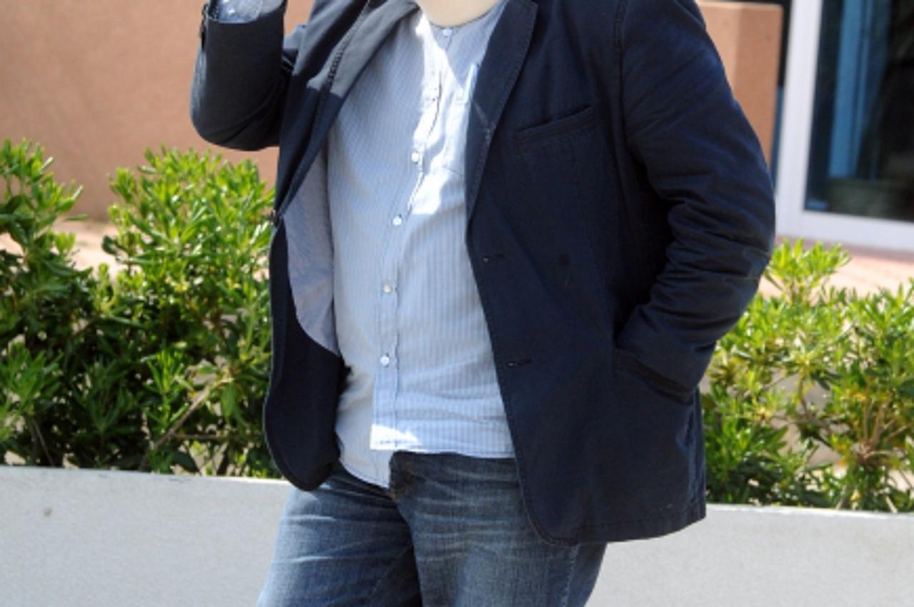\'19.04.2010., Sibenik - Slaven Cukrov zastupnik SDP-a u Sibeniku dan nakon napada njegovog stranackog kolege i dogradonacelnika Franka Vidovica.  Photo: Hrvoje Jelavic/PIXSELL\'
