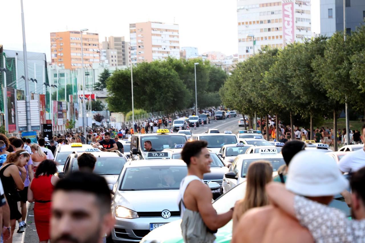 Split: Nakon završetka Ultre taksisti su imali pune ruke posla 