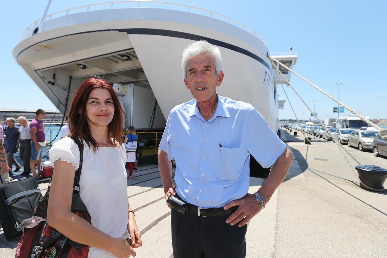 04.07.2016., Split - Ante Mrvica dugogodisnji je koordinator Jadrolinija plovnog podrucja Split. Slavica Vukovic.  Photo: Ivo Cagalj/PIXSELL