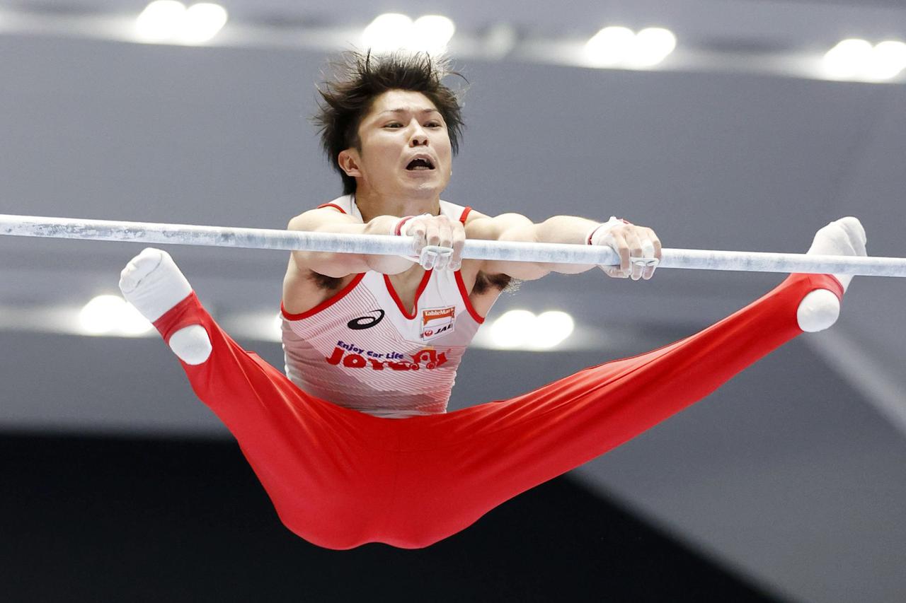 Gymnastics: Japanese apparatus c'ships, final Olympic qualifier