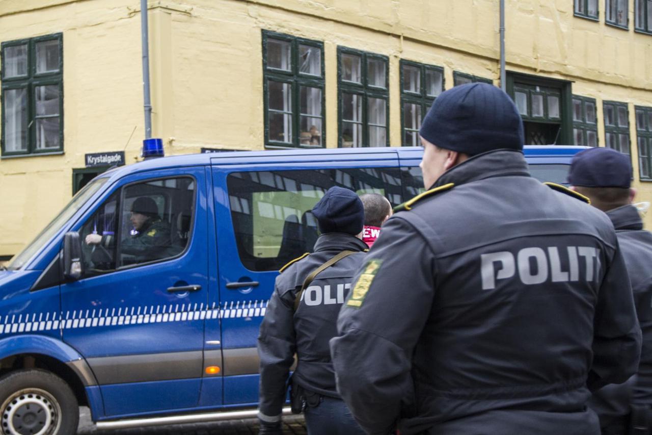 After terror attack in Copenhagen - Synagogue