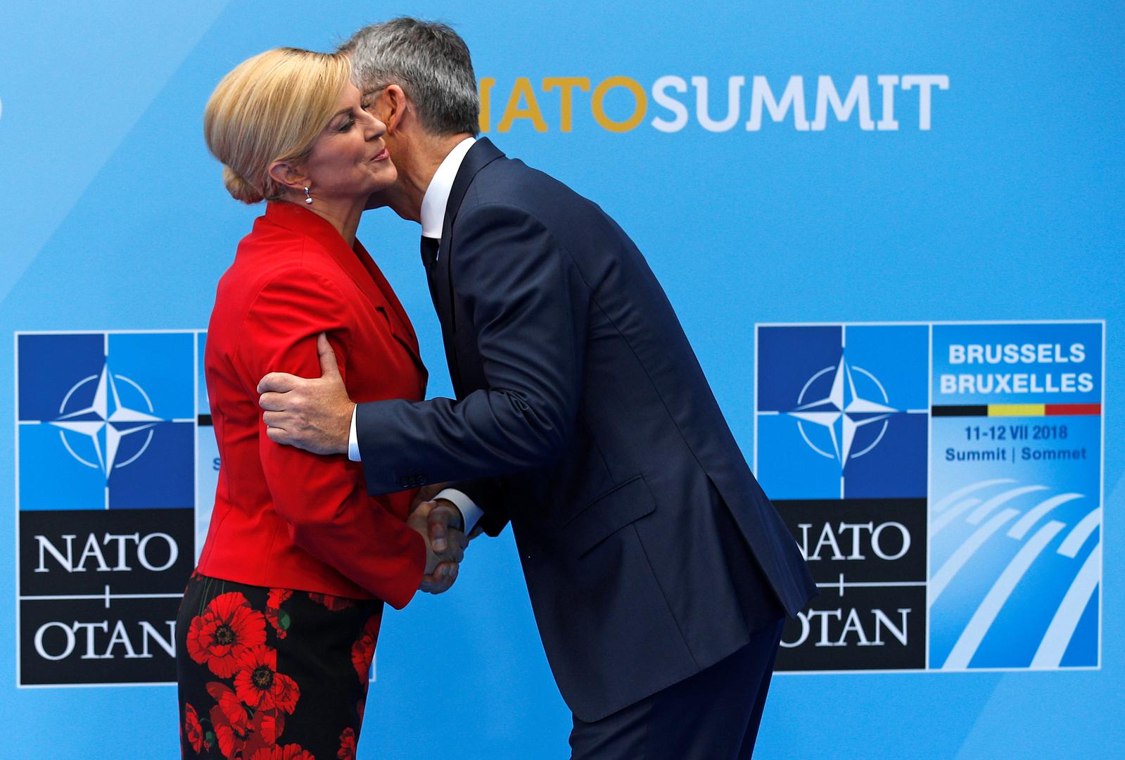 Stoltenberg će se u Zagrebu sastati s predsjednicom Kolindom Grabar-Kitarović i premijerom Andrejem Plenovićem
