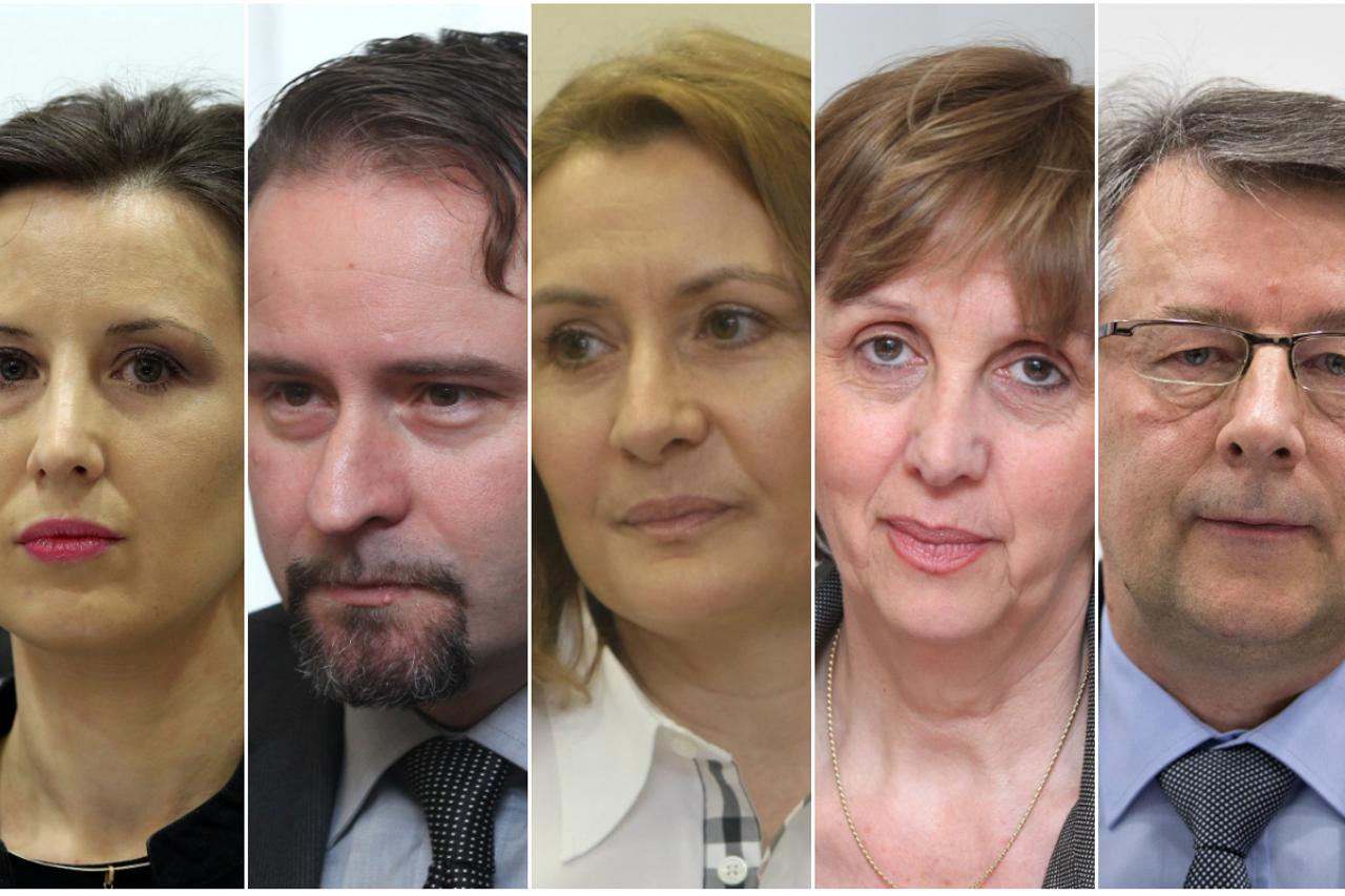 Dalija Orešković, Davorin Ivanjek, Branka Lukačević-Gregić, Tatijana Vučetić i Boris Spudić
