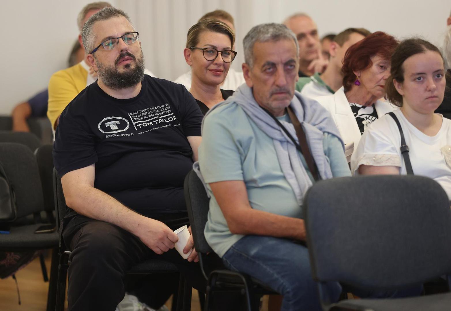 04.09.2025., Zagreb - Novinarski dom. Promocija knjige "Casni suce, znamo se" autorice Suzane Lepan Stefancic. Photo: Sanjin Strukic/PIXSELL