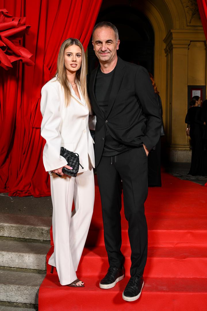 Joško Lokas i kći Noa