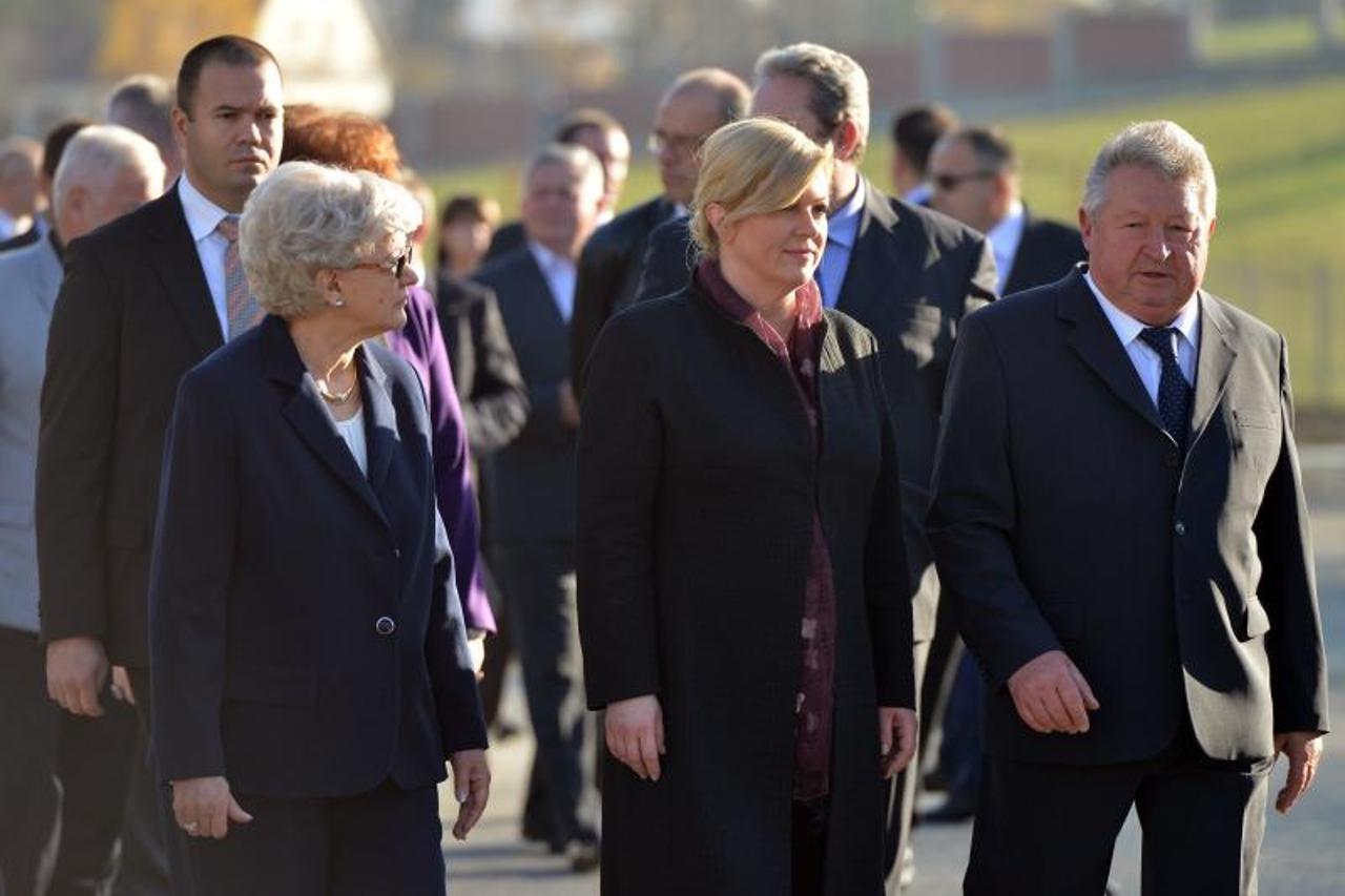 Kolinda Grabar-Kitarović u Brezničkom Humu