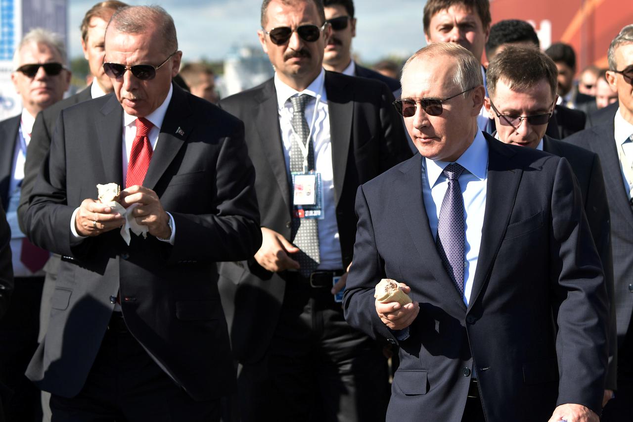 Erdogan i Putin kušali sladoled