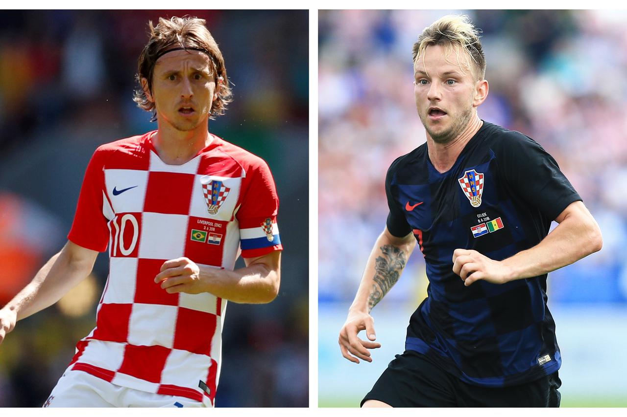 Luka Modrić i Ivan Rakitić