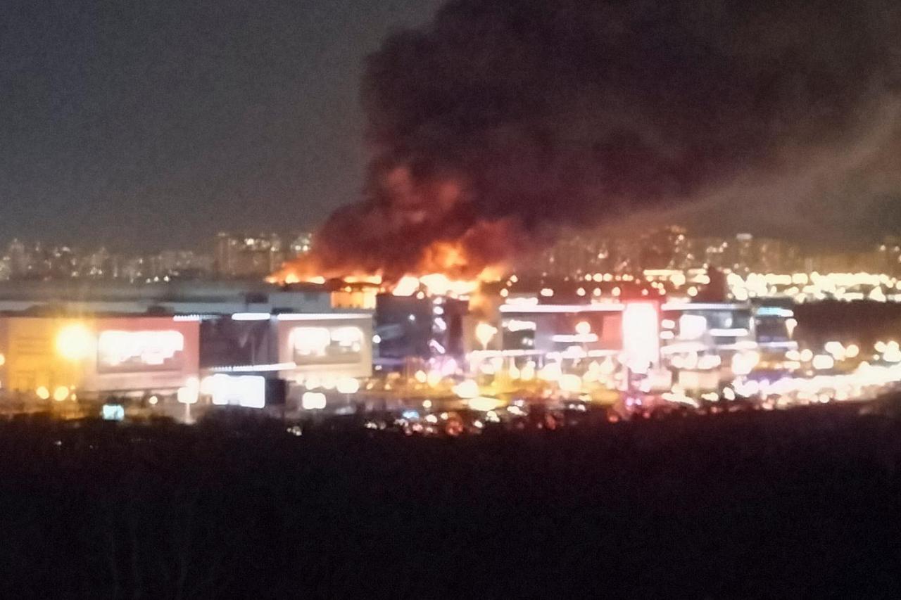 Shooting and blast reported at concert hall near Moscow