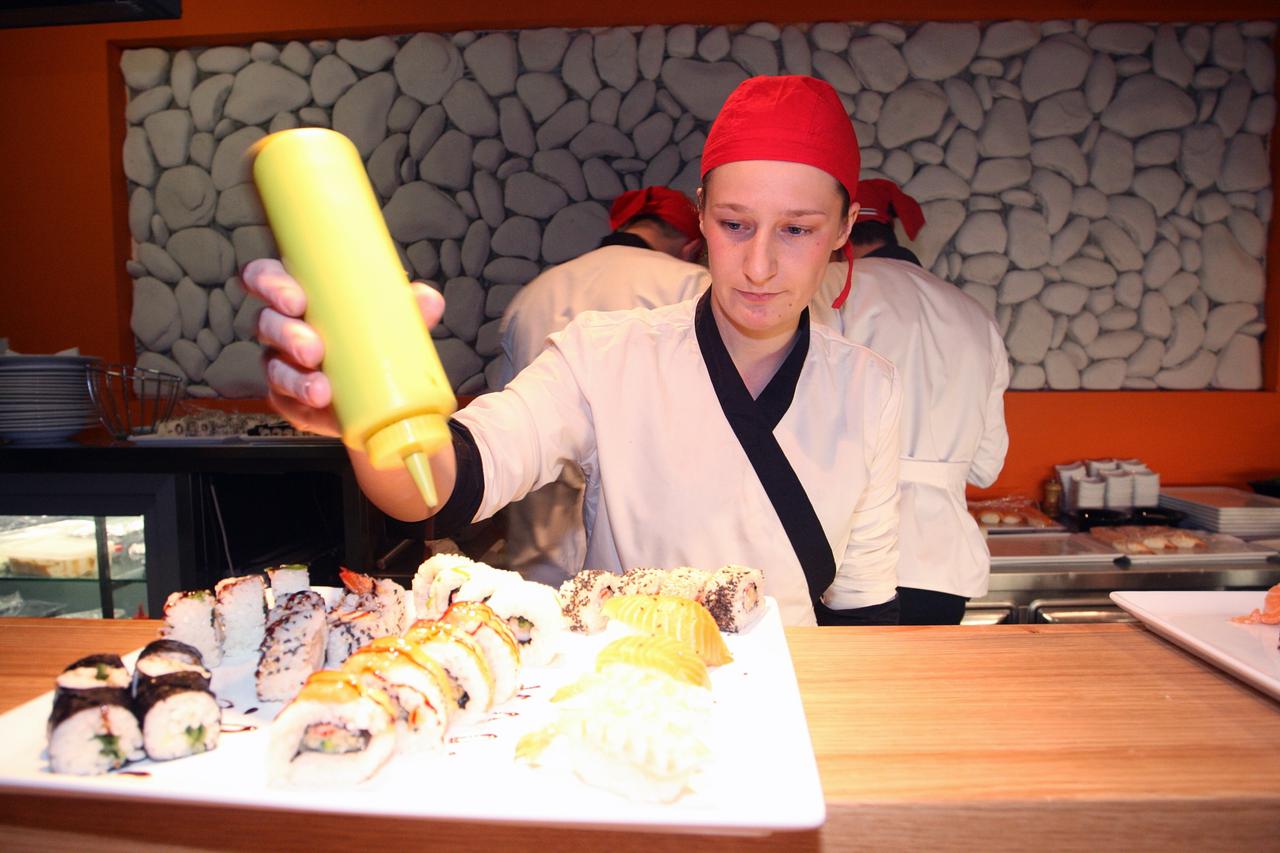 13.03.2014., Zagreb - Interijer i delicije novootvorenog japanskog restorana Akamaru u Bogovicevoj ulici. Photo: Borna Filic/PIXSELL