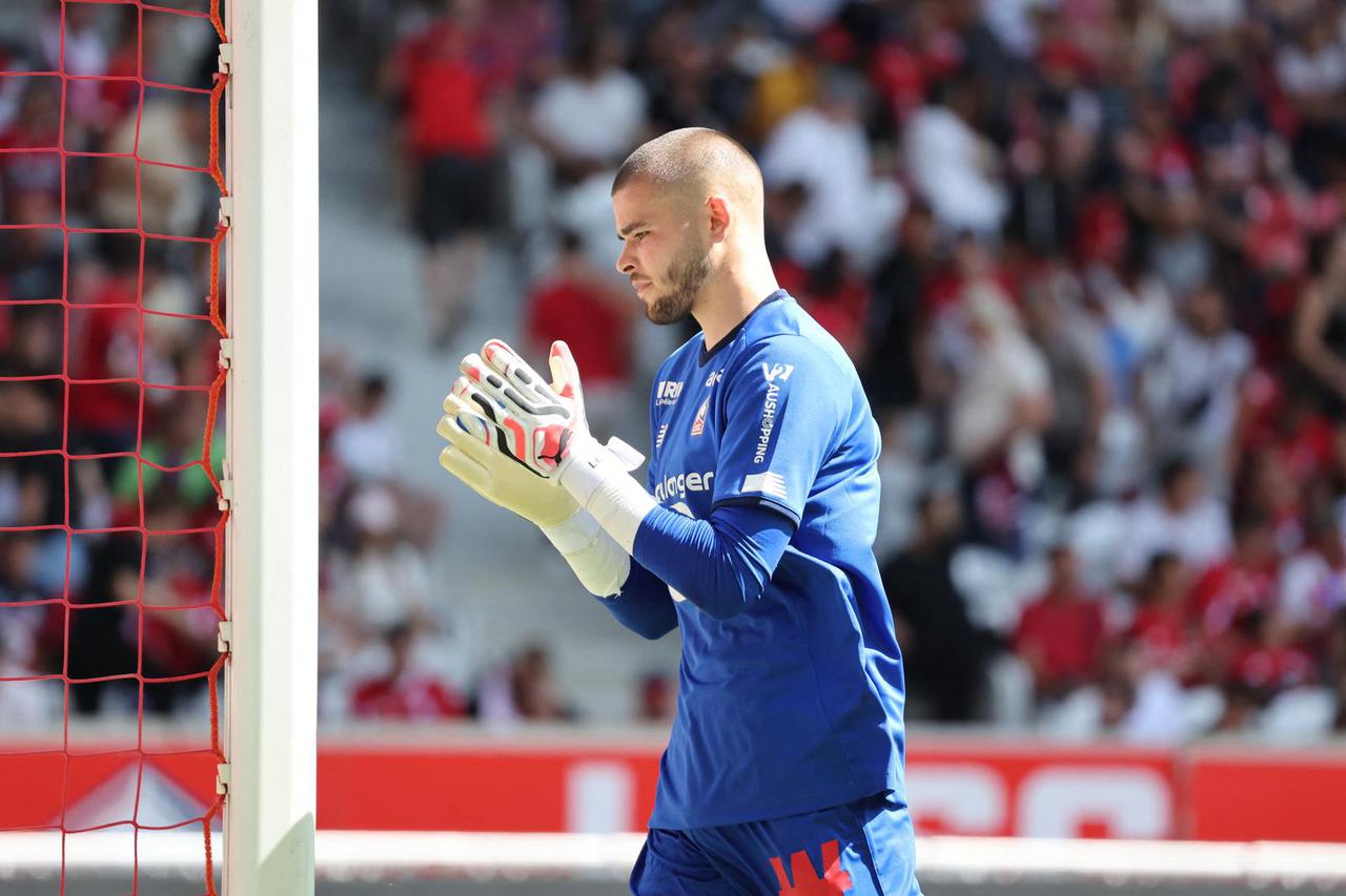 Match de championnat de Ligue 1 Uber Eats opposant le LOSC (Lille) et le FC Nantes (2-0) à la Decathlon Arena - Stade Pierre Mauroy à Lille