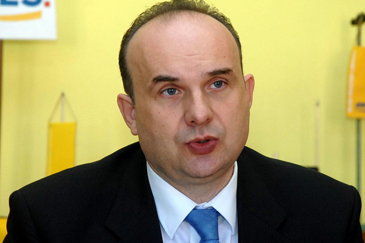 '25.08.2011., Kutina - Kutinski gradonacelnik Davor Zmegac(HSLS).(ARHIVA) Photo:Nikola Cutuk/PIXSELL'