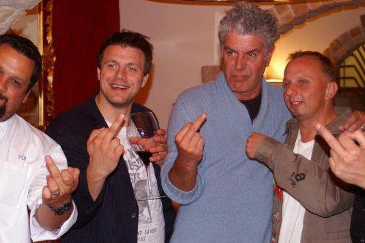 Tom Gretić, Mate Janković, Anthony Bourdain, Deniz Zembo, David Skoko