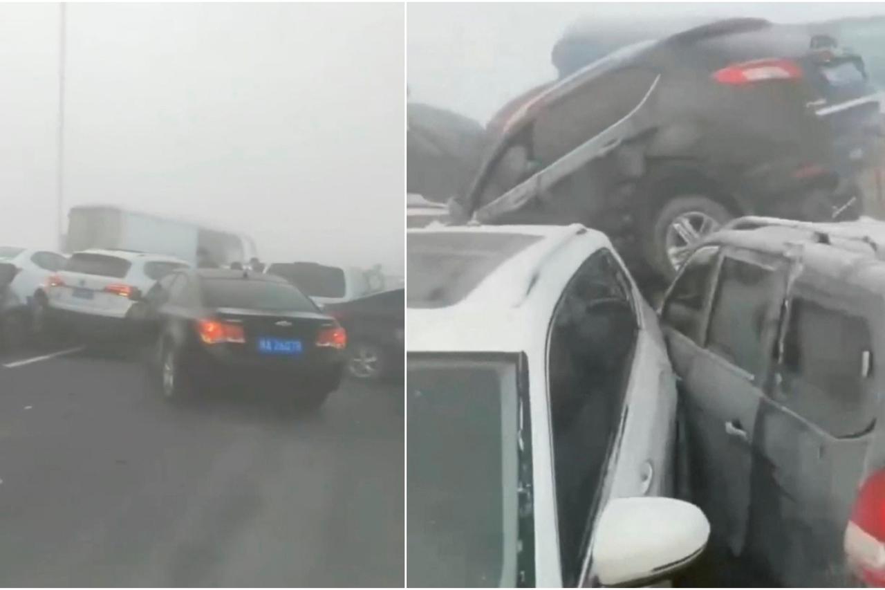 Lančani sudar u Kini