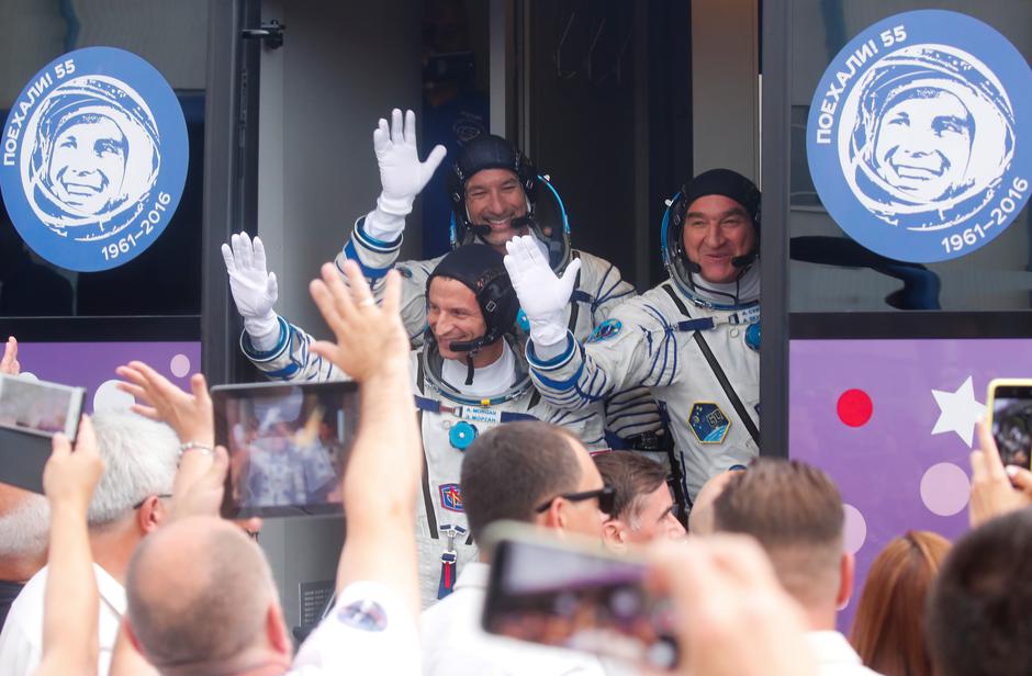 Trojica astronauta poletjela prema ISS-u na obljetnicu slijetanja na Mjesec