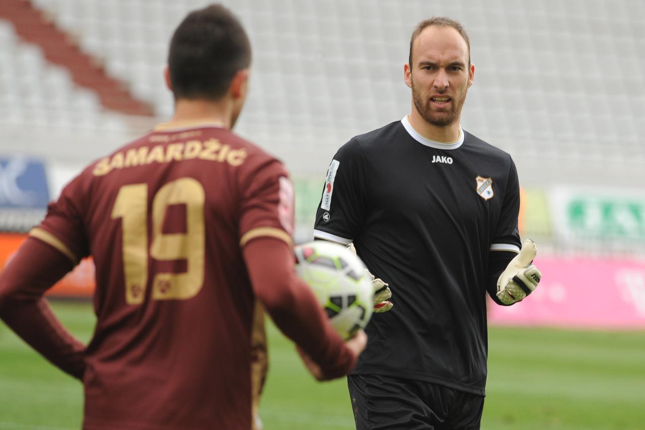 18.04.2015., Gradski stadion Poljud, Split - MAXtv 1. HNL, 29. kolo, HNK Hajduk - HNK Rijeka. Ivan Vargic.  Photo: Hrvoje Jelavic/PIXSELL