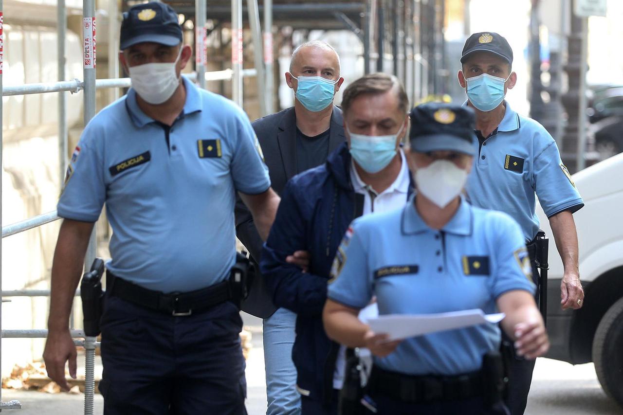 Zagreb: Dražen Barišić i Vinko Grgić dovedeni pred suca istrage zbog afere Janaf