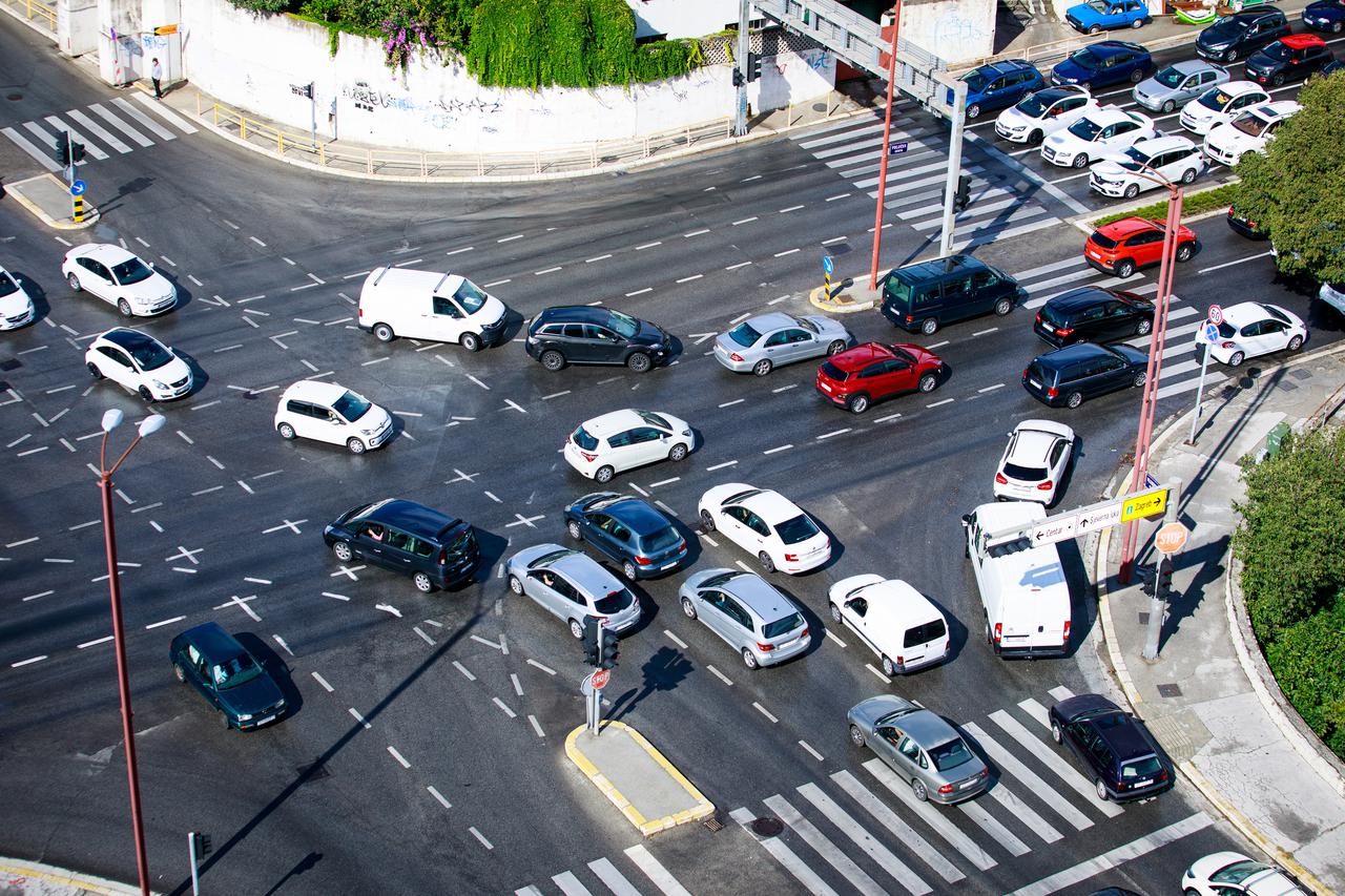 Prometni kolaps u Splitu