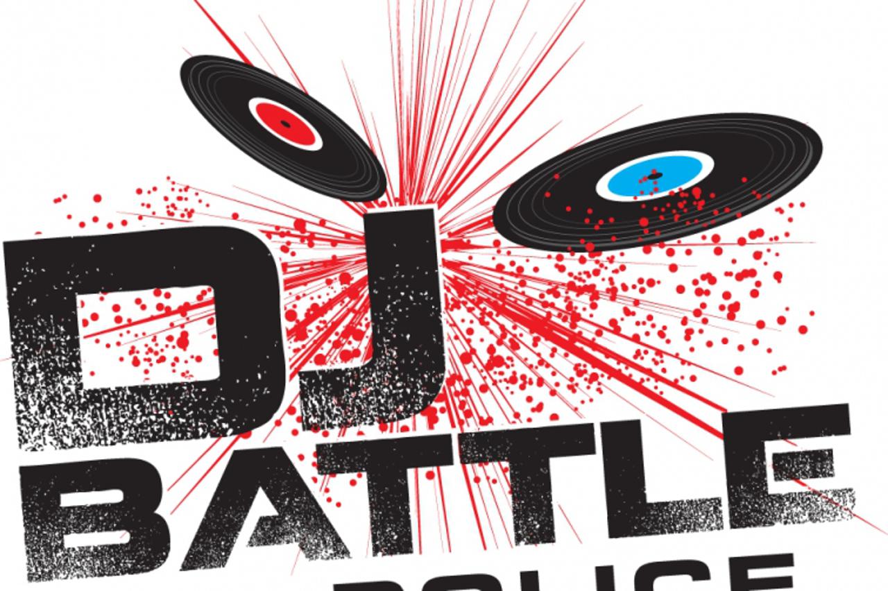DJ battle police logo